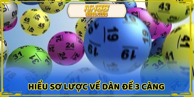 Vài điều cần biết về dàn đề 3 càng